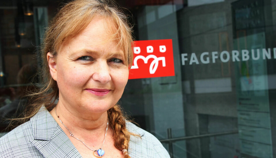 Iren Luther, leder av Yrkesseksjon helse og sosial i Fagforbundet. Iren Luther, leder av Yrkesseksjon helse og sosial i Fagforbundet.