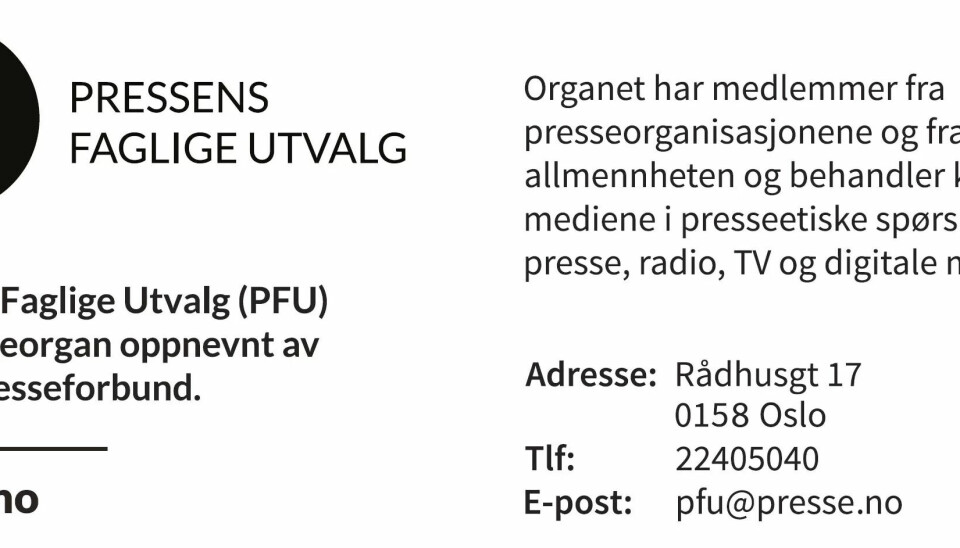 Fagbladet brøt god presseskikk