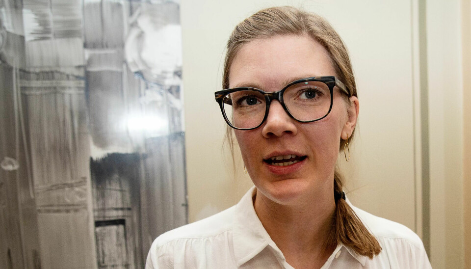 Maria Sneve Martinussen, nestleder i Rødt Maria Sneve Martinussen, nestleder i Rødt