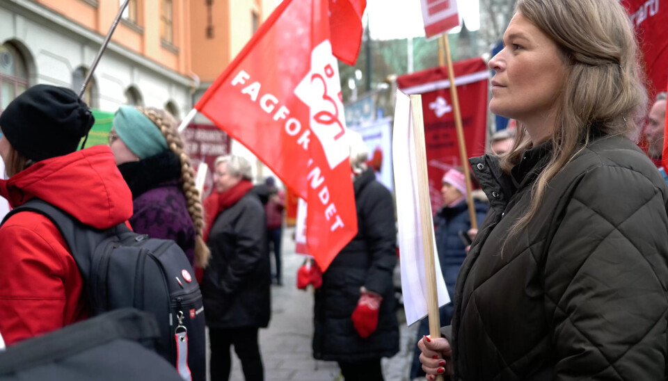 PÅ PLASS: Anniken van Marion Lien leder yrkesseksjon helse og sosial i Fagforbundet Trondheim. PÅ PLASS: Anniken van Marion Lien leder yrkesseksjon helse og sosial i Fagforbundet Trondheim.