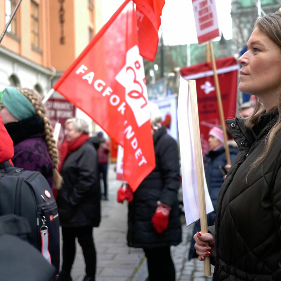 PÅ PLASS: Anniken van Marion Lien leder yrkesseksjon helse og sosial i Fagforbundet Trondheim. PÅ PLASS: Anniken van Marion Lien leder yrkesseksjon helse og sosial i Fagforbundet Trondheim.