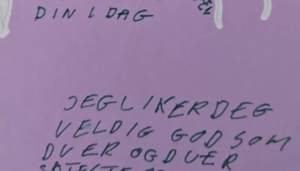Marie skal aldri kaste lappen hun fikk fra den lille jenta