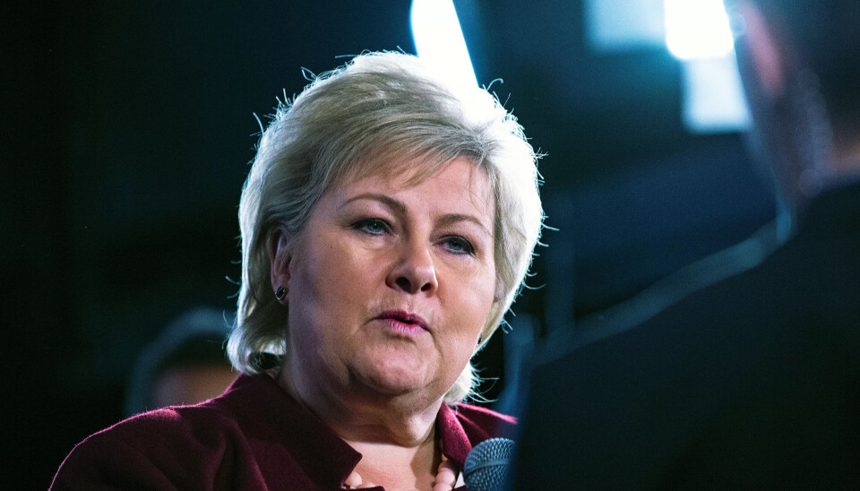 Statsminister Erna Solberg Statsminister Erna Solberg