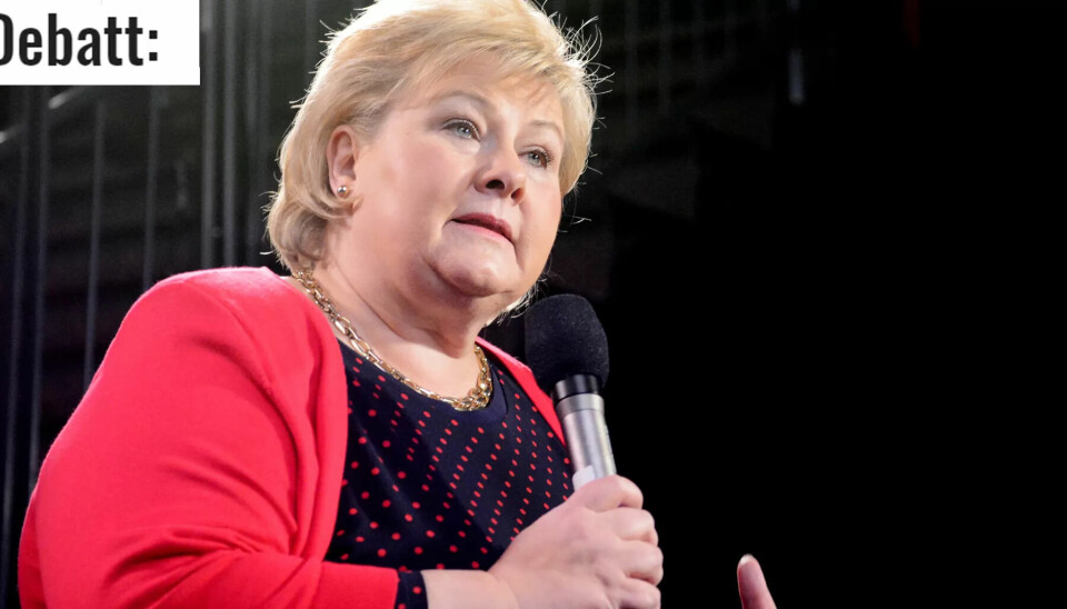 Statsminister Erna Solberg (H). Statsminister Erna Solberg (H).