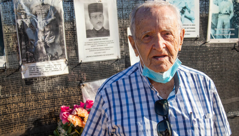 MISTET FAR: Angel Rodriguez Franco var bare 2,5 år da faren Eugenio Rodriguez Garcia ble myrdet. MISTET FAR: Angel Rodriguez Franco var bare 2,5 år da faren Eugenio Rodriguez Garcia ble myrdet.