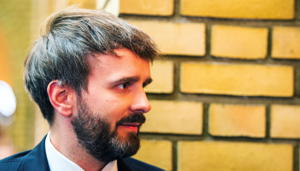INN: Helseministeren Jan Christian Vestre blir kalt inn på teppet. INN: Helseministeren Jan Christian Vestre blir kalt inn på teppet.