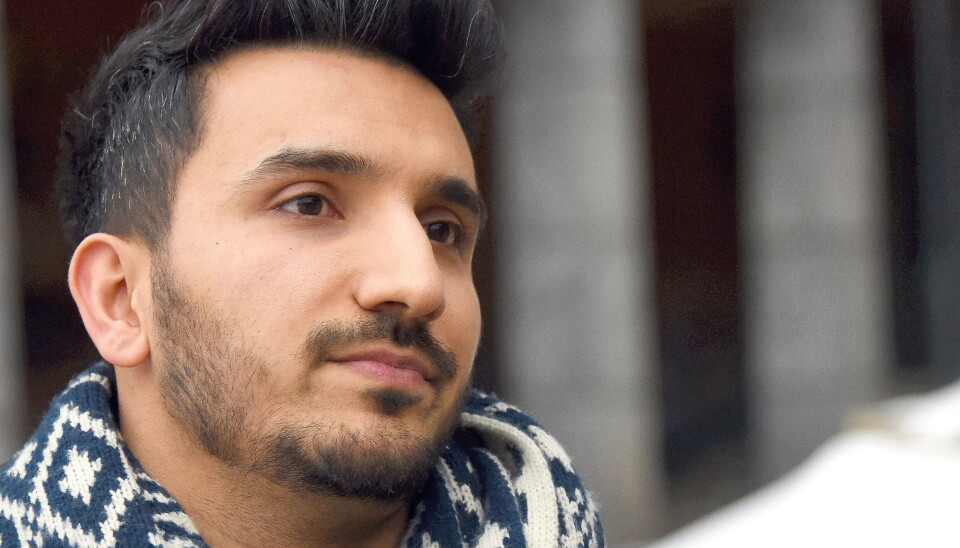 Siavash Mobasheri, leder av Rødt i Oslo. Siavash Mobasheri, leder av Rødt i Oslo.