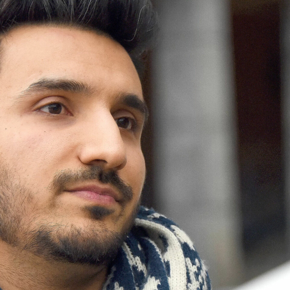 Siavash Mobasheri, leder av Rødt i Oslo. Siavash Mobasheri, leder av Rødt i Oslo.