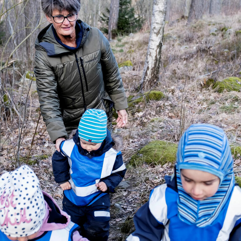 Olivia Tuv Lunde, Isak Levent og Oliver Hermansen har vært mye ute på tur sammen med Siv Mørch denne vinteren. Olivia Tuv Lunde, Isak Levent og Oliver Hermansen har vært mye ute på tur sammen med Siv Mørch denne vinteren.