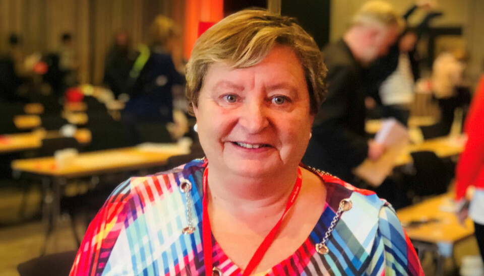 – GJORT MYE: Gunn Elin Høgli er leder av Fagforbundet i Trøndelag. Hun har ikke tatt stilling til saken om videoen med Giske, men sier generelt at han som politiker har gjort svært mye for både Trøndelag og fagbevegelsen. – GJORT MYE: Gunn Elin Høgli er leder av Fagforbundet i Trøndelag. Hun har ikke tatt stilling til saken om videoen med Giske, men sier generelt at han som politiker har gjort svært mye for både Trøndelag og fagbevegelsen.