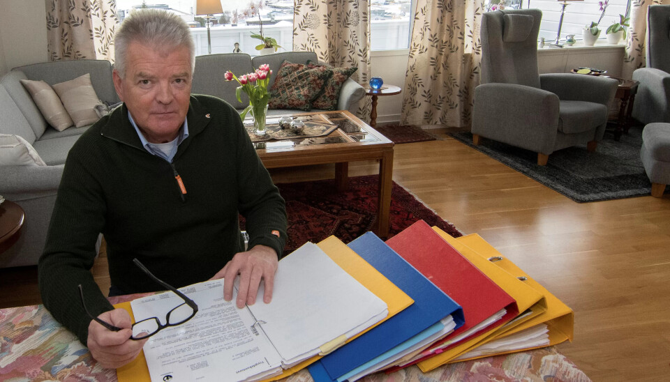 TAPER 280.000: Olav Christian Husby skadet ryggen og ble ufør. På grunn av nye uføreregler i 2015 taper han pensjon fordi han særaldersgrense og uførepensjonen hans blir gjort om til alderspensjon lenge før han fyller 67. TAPER 280.000: Olav Christian Husby skadet ryggen og ble ufør. På grunn av nye uføreregler i 2015 taper han pensjon fordi han særaldersgrense og uførepensjonen hans blir gjort om til alderspensjon lenge før han fyller 67.