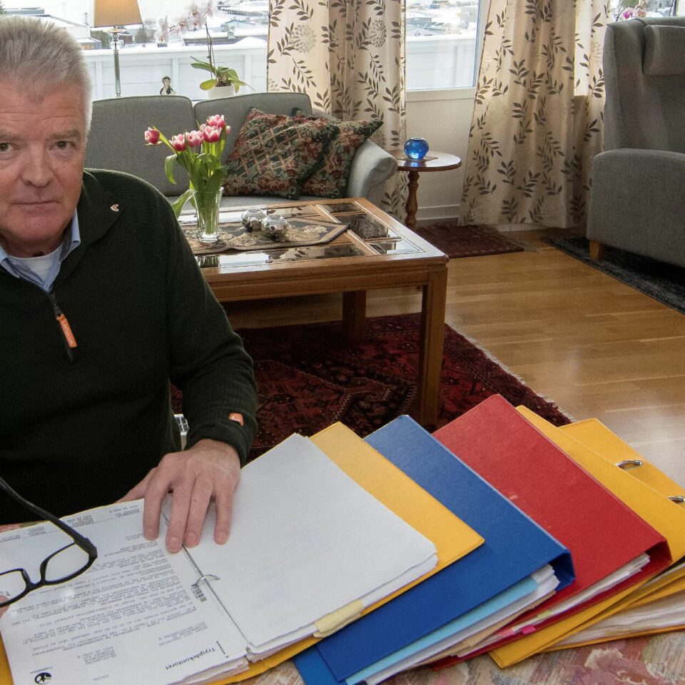 TAPER 280.000: Olav Christian Husby skadet ryggen og ble ufør. På grunn av nye uføreregler i 2015 taper han pensjon fordi han særaldersgrense og uførepensjonen hans blir gjort om til alderspensjon lenge før han fyller 67. TAPER 280.000: Olav Christian Husby skadet ryggen og ble ufør. På grunn av nye uføreregler i 2015 taper han pensjon fordi han særaldersgrense og uførepensjonen hans blir gjort om til alderspensjon lenge før han fyller 67.
