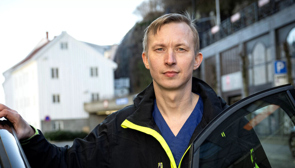 Plasstillitsvalgt for Fagforbundet, Kim Alexander Olsen, etterlyser nok vintertøy til helsefagarbeiderne i hjemmetjenesten i Arendal. Plasstillitsvalgt for Fagforbundet, Kim Alexander Olsen, etterlyser nok vintertøy til helsefagarbeiderne i hjemmetjenesten i Arendal.