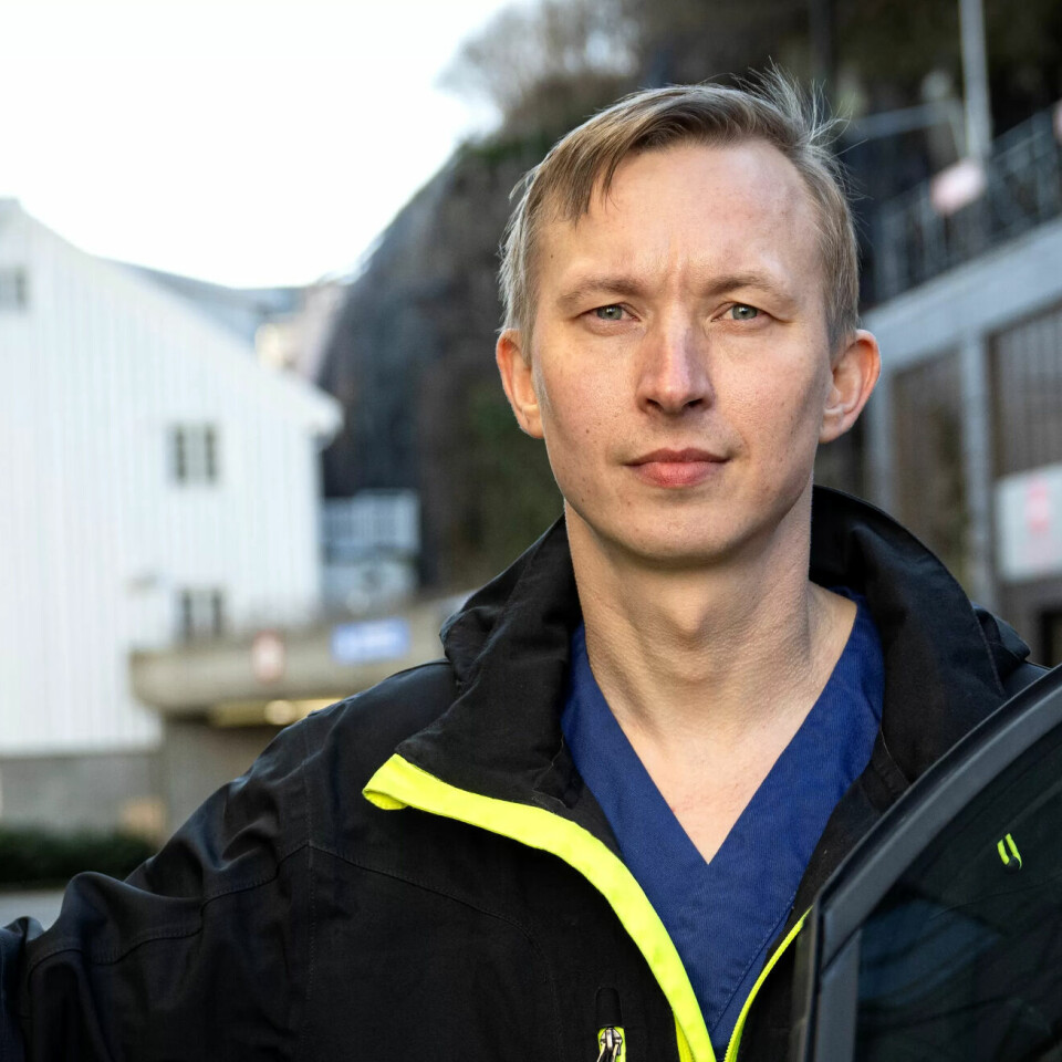 Plasstillitsvalgt for Fagforbundet, Kim Alexander Olsen, etterlyser nok vintertøy til helsefagarbeiderne i hjemmetjenesten i Arendal. Plasstillitsvalgt for Fagforbundet, Kim Alexander Olsen, etterlyser nok vintertøy til helsefagarbeiderne i hjemmetjenesten i Arendal.