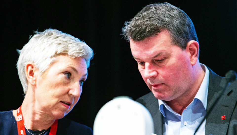 Peggy Hessen Følsvik (t.v.) og Hans-Christian Gabrielsen kan bli lederduoen i LO også etter kongressen i 2021, hvis begge tar et forventet gjenvalg. Peggy Hessen Følsvik (t.v.) og Hans-Christian Gabrielsen kan bli lederduoen i LO også etter kongressen i 2021, hvis begge tar et forventet gjenvalg.