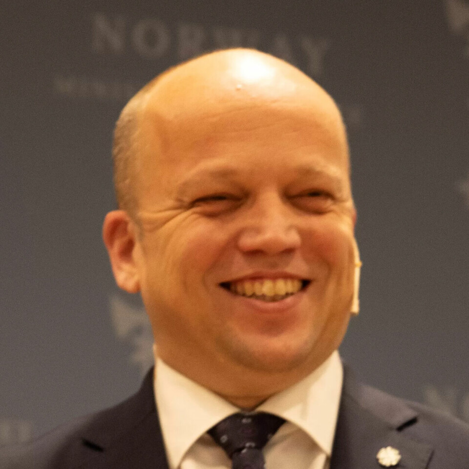 NEI: Finansminister Trygve Slagsvold Vedum og Sp tar dissens i abortspørsmålet. NEI: Finansminister Trygve Slagsvold Vedum og Sp tar dissens i abortspørsmålet.