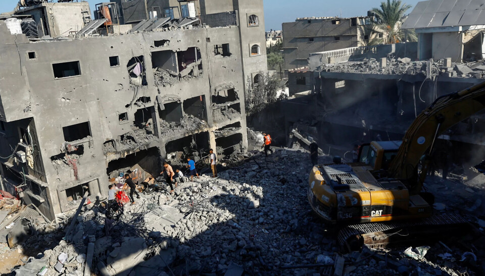 Innbyggerne i Gaza har ingen steder som er trygge, skriver Fagforbundet i uttalelsen. Innbyggerne i Gaza har ingen steder som er trygge, skriver Fagforbundet i uttalelsen.