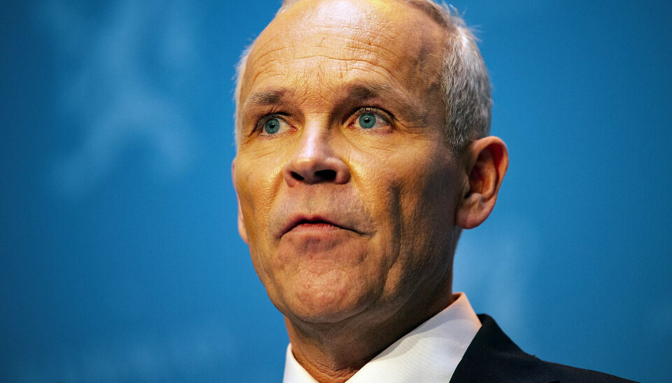 Finansminister Jan Tore Sanner og Høyre vil fjerne formuesskatten for arbeidende kapital. Finansminister Jan Tore Sanner og Høyre vil fjerne formuesskatten for arbeidende kapital.