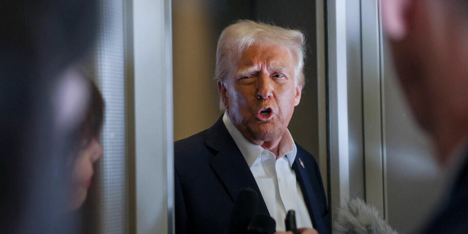 TOLL: USAs president Donald Trump sier at han absolutt vil innføre toll på europeiske varer. TOLL: USAs president Donald Trump sier at han absolutt vil innføre toll på europeiske varer.