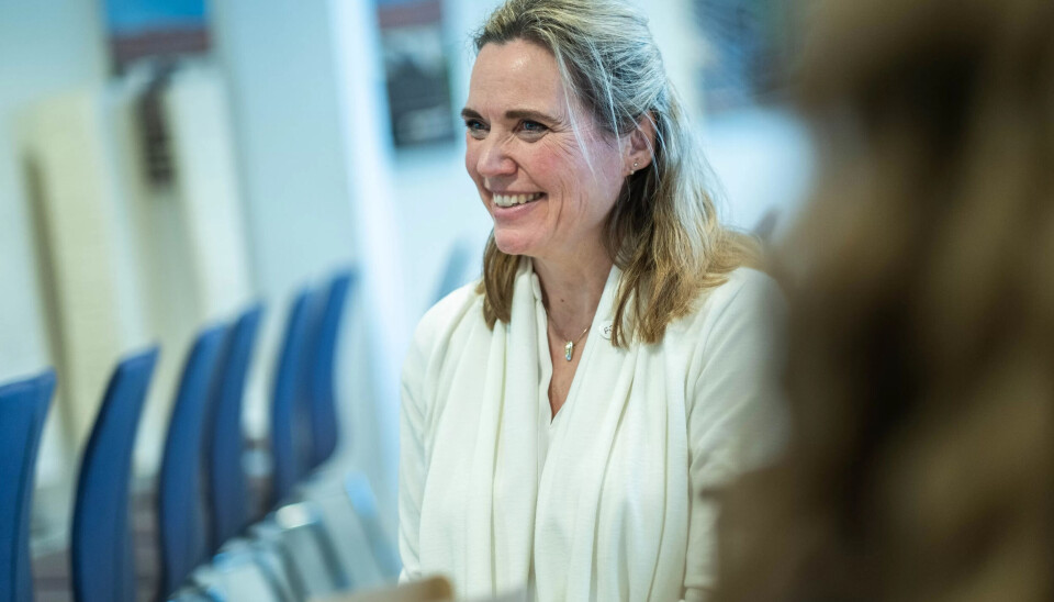 Hanne Glemmestad fra FO deltok i panelsamtalen om boligsosialt arbeid i Arendal. Hanne Glemmestad fra FO deltok i panelsamtalen om boligsosialt arbeid i Arendal.