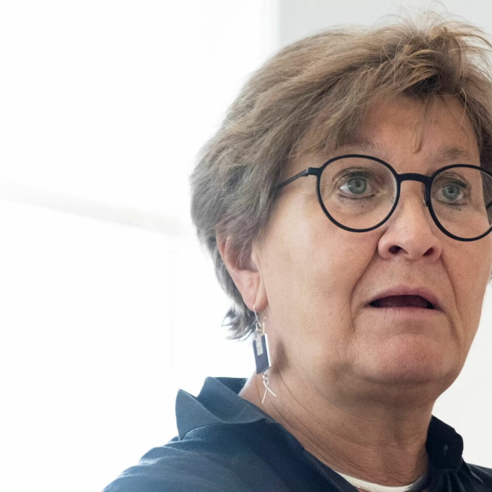 – Høyre har bløffa seg gjennom valgkampen, og var ikke ærlige da vi gang på gang spurte om hvordan de skal sikre våre medlemmer gode lønns- og pensjonsvilkår ved privatisering, sier Mette Nord. – Høyre har bløffa seg gjennom valgkampen, og var ikke ærlige da vi gang på gang spurte om hvordan de skal sikre våre medlemmer gode lønns- og pensjonsvilkår ved privatisering, sier Mette Nord.