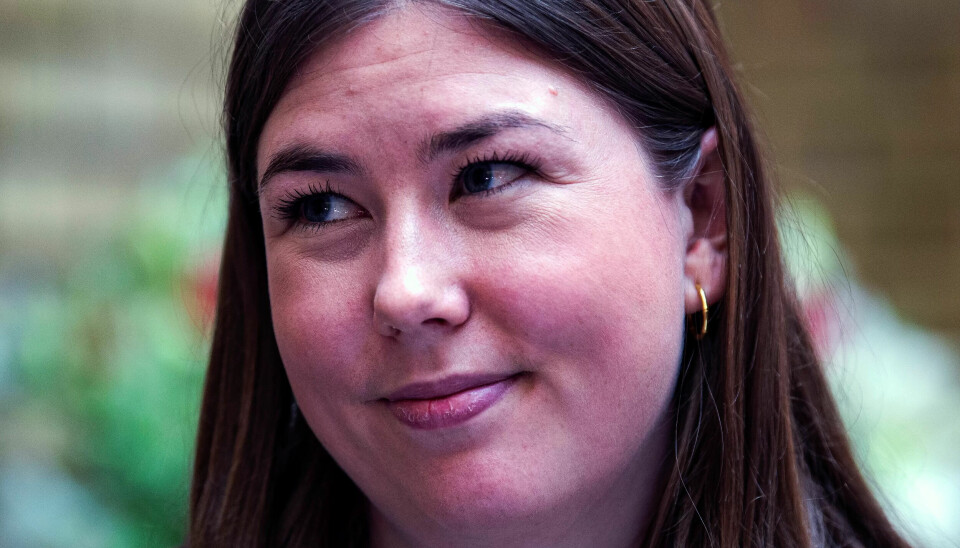 AUF-leder Astrid Hoem. AUF-leder Astrid Hoem.
