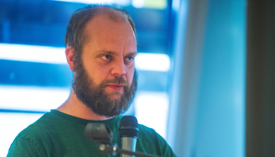 PENSJON: Rødt-politiker Mímir Kristjánsson er klar på at vi kan få et stort pensjonsopprør i Norge med løsningen fra pensjonsforliket. PENSJON: Rødt-politiker Mímir Kristjánsson er klar på at vi kan få et stort pensjonsopprør i Norge med løsningen fra pensjonsforliket.