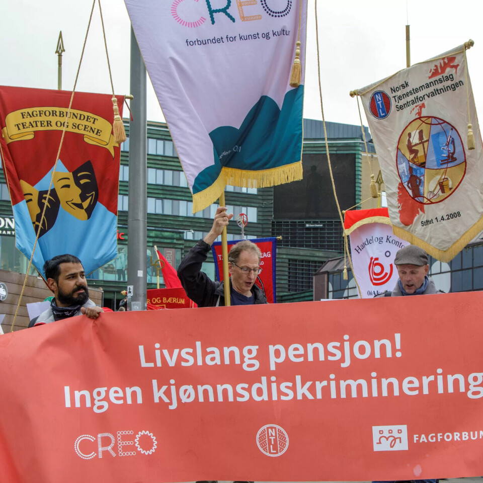 GJENNOMSLAG: I fjor streiket LO-medlemmene i kultursektoren, og i vår har de endelig fått innført hybridpensjon. GJENNOMSLAG: I fjor streiket LO-medlemmene i kultursektoren, og i vår har de endelig fått innført hybridpensjon.