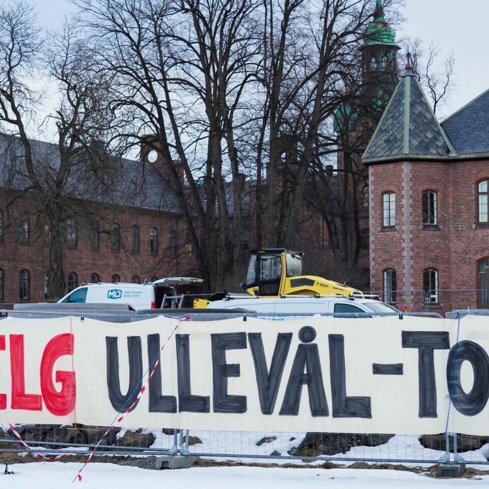 DEMONSTRERER: Det var en demonstrasjon utenfor Ullevål mandag. DEMONSTRERER: Det var en demonstrasjon utenfor Ullevål mandag.