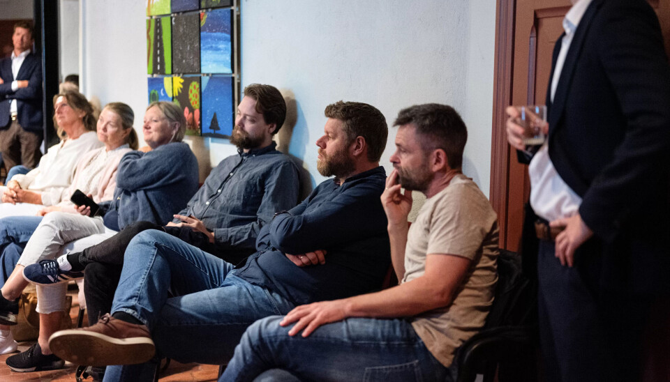 RINGSIDE: Forbundssekretær Ole Hagen, forbundsleder Geir Ove Kulseth og nestleder i forbundet, Morten Bildøy, fulgte debatten da rapporten ble lagt fram under Arendalsuka. RINGSIDE: Forbundssekretær Ole Hagen, forbundsleder Geir Ove Kulseth og nestleder i forbundet, Morten Bildøy, fulgte debatten da rapporten ble lagt fram under Arendalsuka.