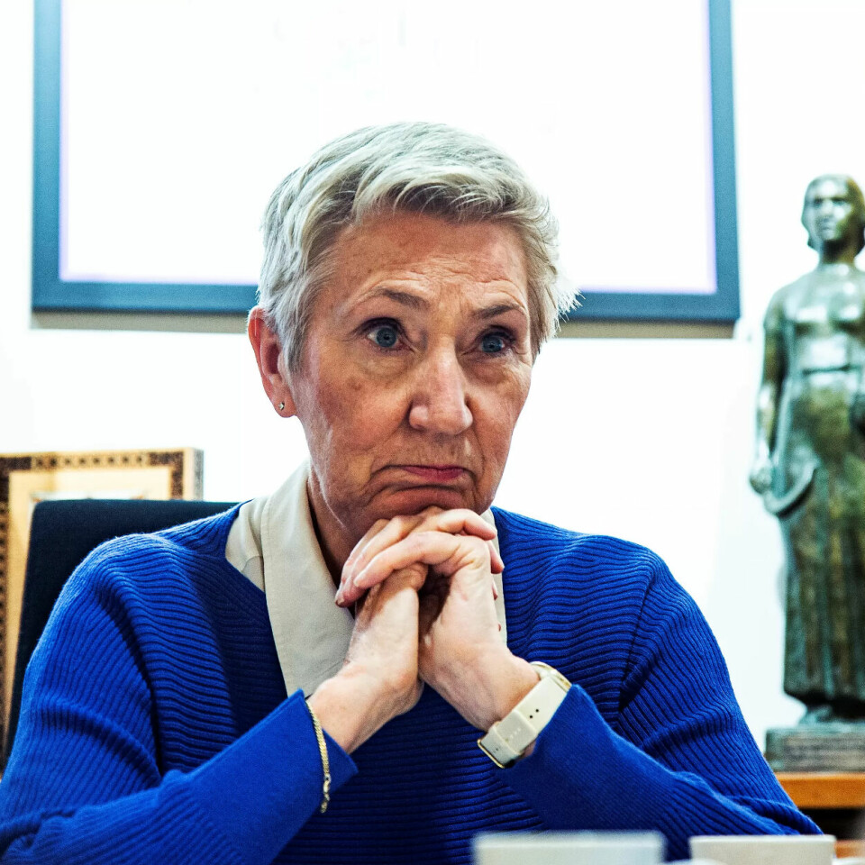 SKEPTISK: LO-leder Peggy Hessen Følsvik. SKEPTISK: LO-leder Peggy Hessen Følsvik.