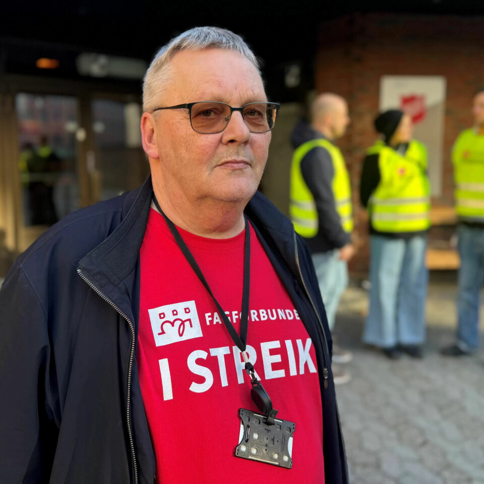 KREVENDE: – Det er krevende for medlemmene å være i streik, sier nestleder i Fagforbundet Odd-Haldgeir Larsen. Særlig krevende blir det når streikeuttaket kan være en fare for liv og helse. KREVENDE: – Det er krevende for medlemmene å være i streik, sier nestleder i Fagforbundet Odd-Haldgeir Larsen. Særlig krevende blir det når streikeuttaket kan være en fare for liv og helse.