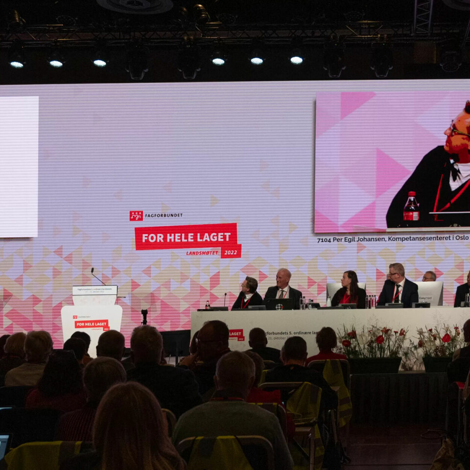 Landsmøtet pekte vei: Fagforbundets framtid er lys