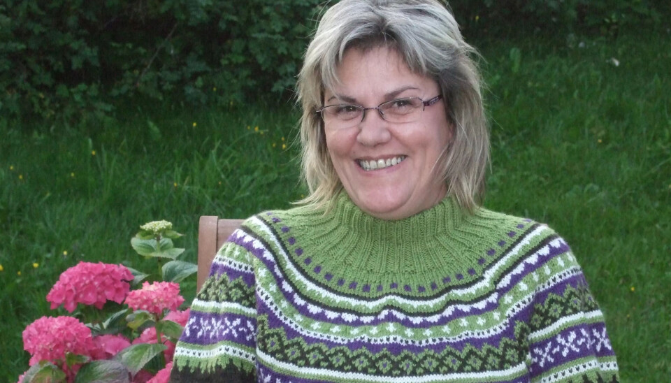 Elin Jægersen Vatnan, hjelepleier i hjemmebasert omsorg i Brønnøy kommune. Elin Jægersen Vatnan, hjelepleier i hjemmebasert omsorg i Brønnøy kommune.