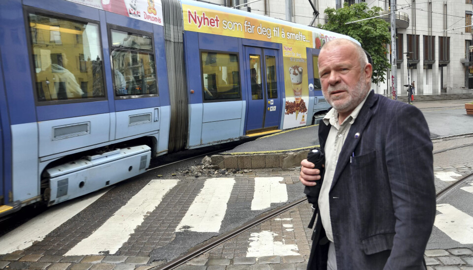 GODT SAMARBEID: - Vi hadde ikke klart dette hvis vi ikke var ett selskap, konstaterer Rune Aasen, leder av Oslo sporveiers arbeiderforening. GODT SAMARBEID: - Vi hadde ikke klart dette hvis vi ikke var ett selskap, konstaterer Rune Aasen, leder av Oslo sporveiers arbeiderforening.