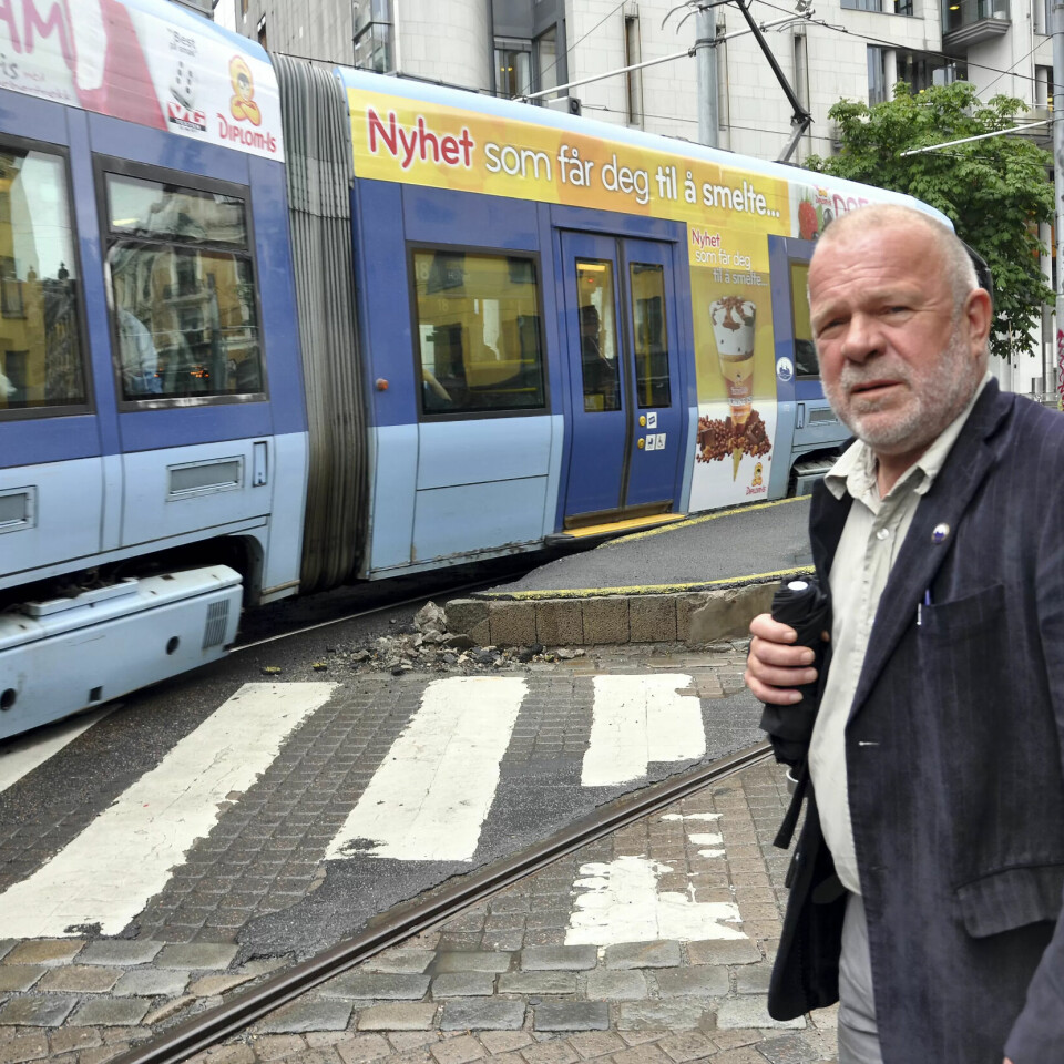 GODT SAMARBEID: - Vi hadde ikke klart dette hvis vi ikke var ett selskap, konstaterer Rune Aasen, leder av Oslo sporveiers arbeiderforening. GODT SAMARBEID: - Vi hadde ikke klart dette hvis vi ikke var ett selskap, konstaterer Rune Aasen, leder av Oslo sporveiers arbeiderforening.