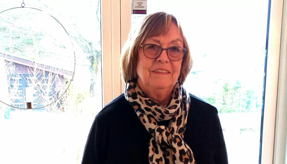 SPREK: Inger Ekdahl (80) får ofte høre at hun er ungdommelig og holder seg godt, noe hun føler selv også. Hun får mye glede av å jobbe. SPREK: Inger Ekdahl (80) får ofte høre at hun er ungdommelig og holder seg godt, noe hun føler selv også. Hun får mye glede av å jobbe.