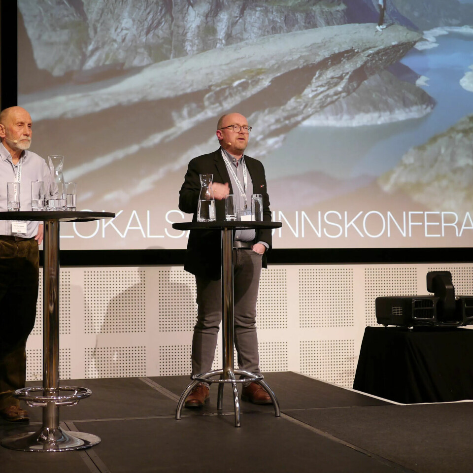 DEBATT: Bjørn Einar Halvorsen og Trond Finstad under debatten tidligere i uka. DEBATT: Bjørn Einar Halvorsen og Trond Finstad under debatten tidligere i uka.