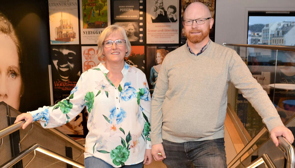Katrine Lervik (t.v.) og Audun Forr fortalte om sitt prosjekt på et felles faglig seminar som LO og Arbeiderpartiet arrangerte i Trondheim. Katrine Lervik (t.v.) og Audun Forr fortalte om sitt prosjekt på et felles faglig seminar som LO og Arbeiderpartiet arrangerte i Trondheim.