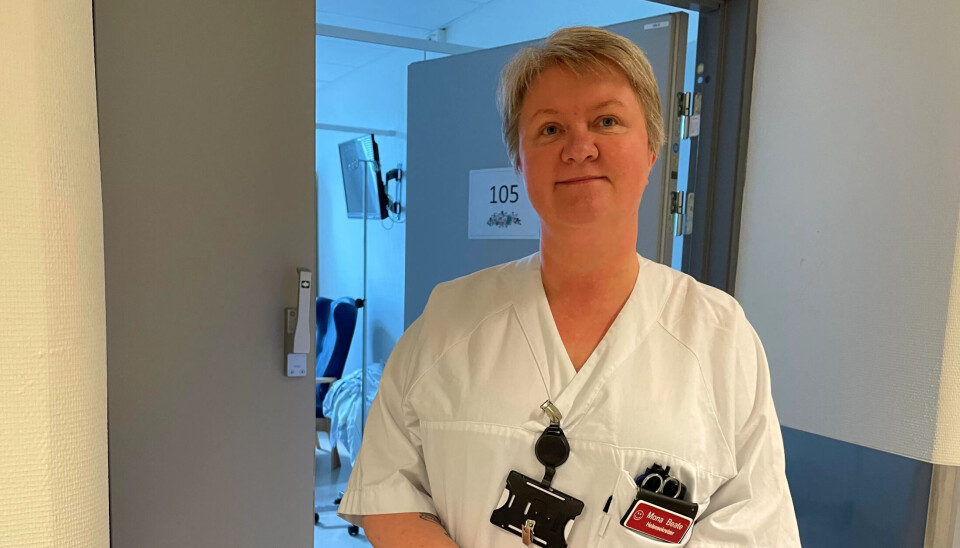 – Eg kjenner meg meir med i arbeidet med pasientane, seier Mona Beate Johnsen. – Eg kjenner meg meir med i arbeidet med pasientane, seier Mona Beate Johnsen.