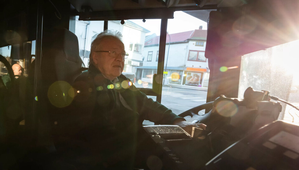 EN BUSSJÅFØR, EN BUSSJÅFØR: Han selger ikke lenger en eneste billett. For det er gratis. EN BUSSJÅFØR, EN BUSSJÅFØR: Han selger ikke lenger en eneste billett. For det er gratis.
