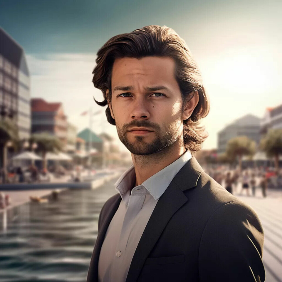 FAKE FOTO: Pawel (35) er finansrådgiver og bor i Bodø.Dette bildet er ikke ekte, men laget av KI-tjenesten Midjourney. FAKE FOTO: Pawel (35) er finansrådgiver og bor i Bodø.Dette bildet er ikke ekte, men laget av KI-tjenesten Midjourney.