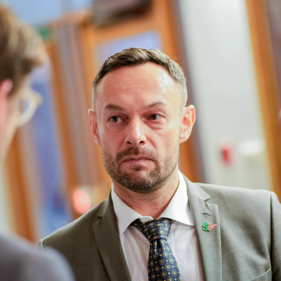 FORSINKET: Torgeir Knag Fylkesnes ble litt forsinket til møtet etter problemer med printeren. FORSINKET: Torgeir Knag Fylkesnes ble litt forsinket til møtet etter problemer med printeren.