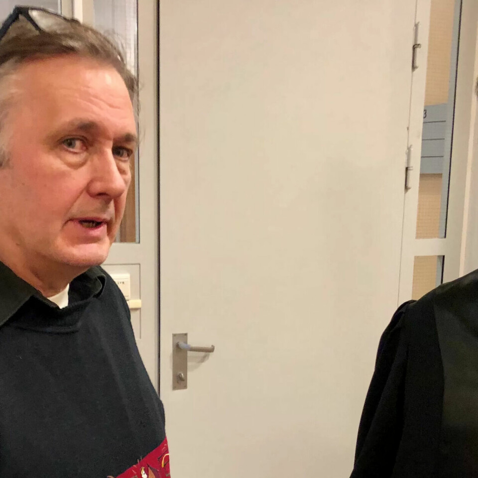 LAVE HONORARER: Saksøker Eirik Reberg i samtale med advokat Kjetil Edvardsen. Reberg stilte med tallknusing i retten. Nå viser han hvordan honorarene egentlig var lavere enn lønn. LAVE HONORARER: Saksøker Eirik Reberg i samtale med advokat Kjetil Edvardsen. Reberg stilte med tallknusing i retten. Nå viser han hvordan honorarene egentlig var lavere enn lønn.