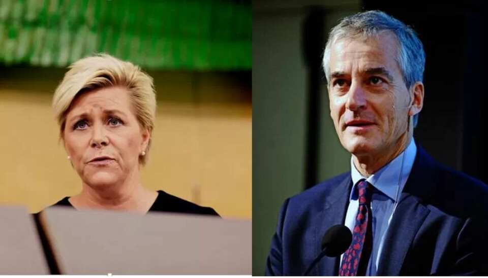FORSKJELL PÅ FOLK: Finansminister Siv Jensen (FrP) mener det var en konstruert debatt Ap hadde invitert til i Stortinget i dag, om økende økonomiske forskjeller i Norge. FORSKJELL PÅ FOLK: Finansminister Siv Jensen (FrP) mener det var en konstruert debatt Ap hadde invitert til i Stortinget i dag, om økende økonomiske forskjeller i Norge.