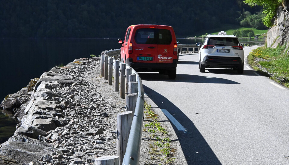 Postbudet Geir (47) frykter steinras på ruta si: – Jeg tør ikke kjøre sakte