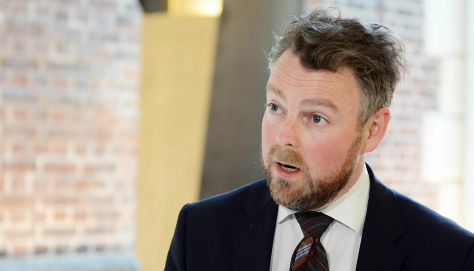Arbeidsminister Torbjørn Røe Isaksen Arbeidsminister Torbjørn Røe Isaksen