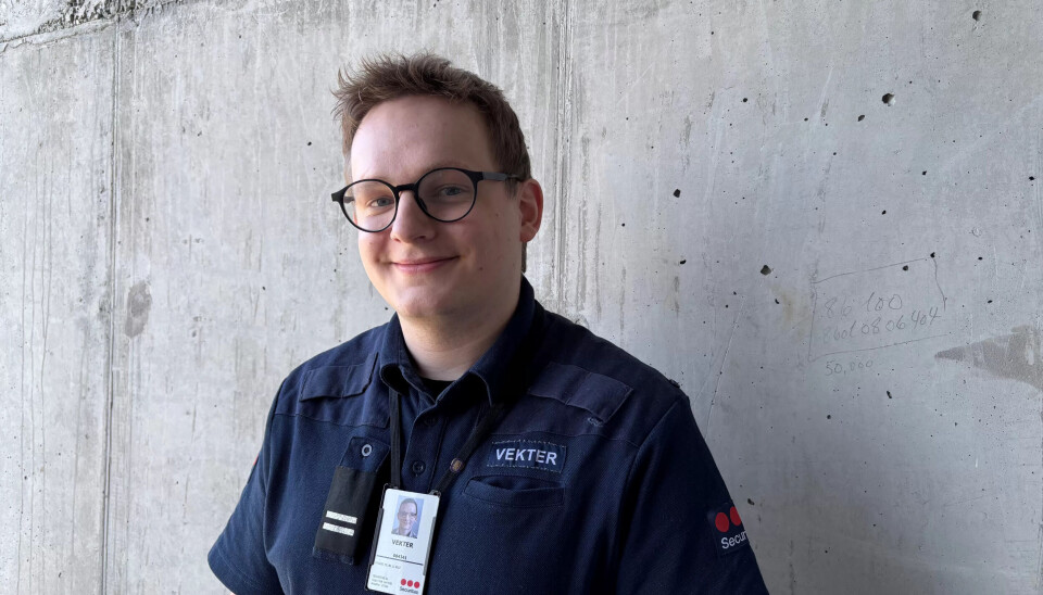 VEKTER: Tillitsvalgt Daniel Meek. VEKTER: Tillitsvalgt Daniel Meek.