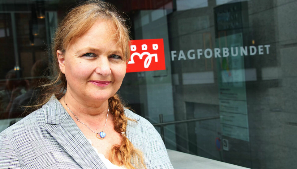 Leder av yrkesseksjon helse og sosial i Fagforbundet, Iren Luther. Leder av yrkesseksjon helse og sosial i Fagforbundet, Iren Luther.
