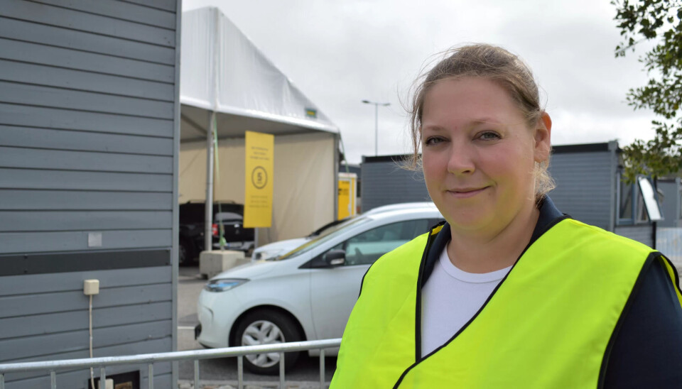 NY I JOBBEN: Madelene Berger liker den nye jobben som avdelingsleder veldig godt. – Jeg håper den vil gi meg nye muligheter også etter pandemien, sier hun. NY I JOBBEN: Madelene Berger liker den nye jobben som avdelingsleder veldig godt. – Jeg håper den vil gi meg nye muligheter også etter pandemien, sier hun.